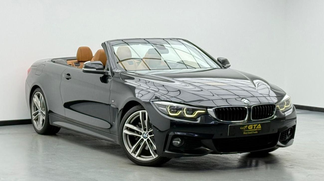 BMW 430i M Sport 2.0L 2018 BMW 430i M-Sport Convertible, Warranty, Full Service History, Fully Loaded, GCC