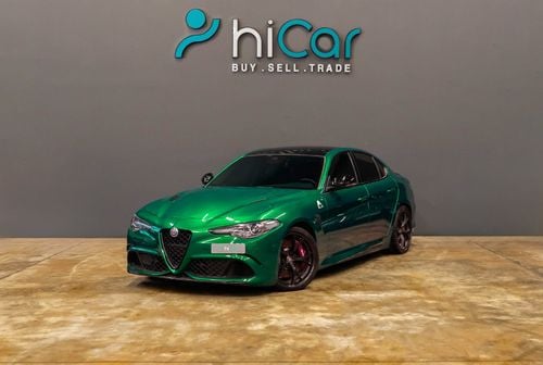 Alfa Romeo Giulia AED 4,599 P.M • 0% Downpayment •  Alfa Romeo Giulia Quadrifoglio • Agency Warranty