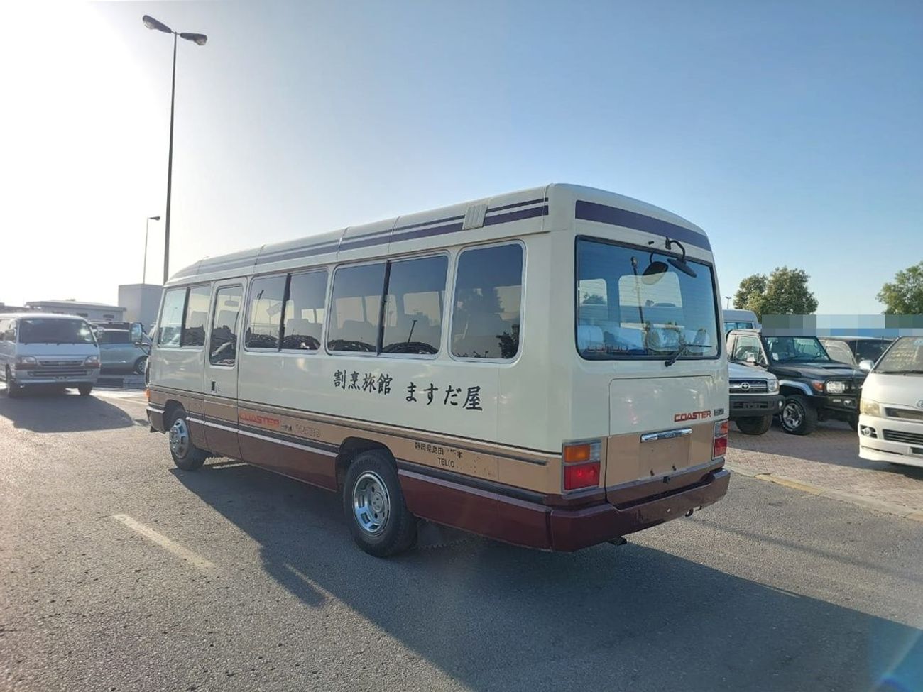 Toyota Coaster TOYOTA COASTER BUS RHD 1986 MODEL 4.0 L DIESEL MANUAL(PM00581)