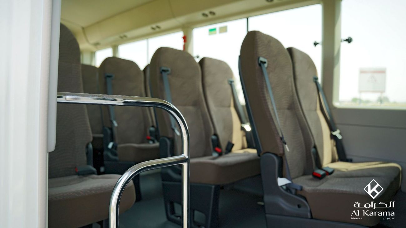 Toyota Coaster DLX - 4.2L Manual - 23 Seater Bus - Power Door - AC/Heater - Audio/AM/FM