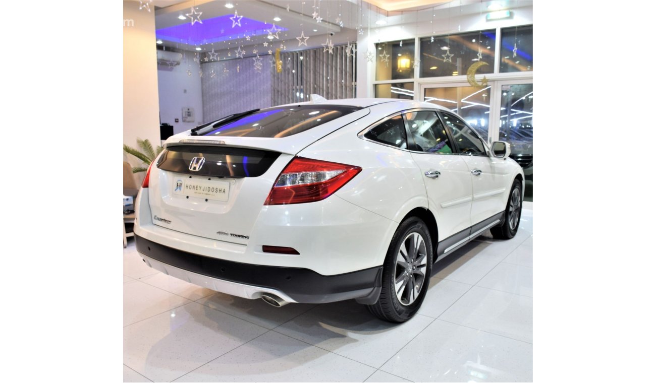 Honda Crosstour EXCELLENT DEAL for our Honda CrossTour 4WD TOURING 2013 Model!! in White Color! GCC Specs