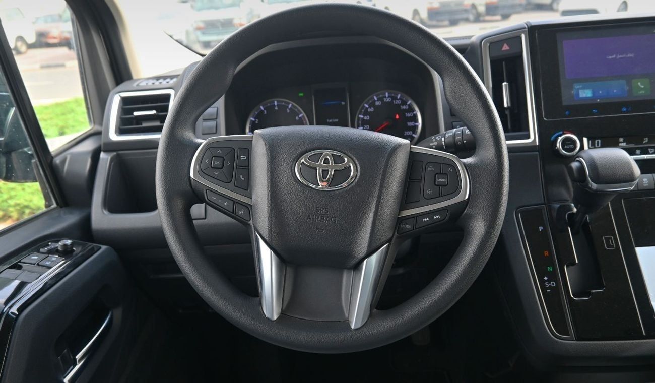 Toyota Granvia Toyota Granvia 2025 3.5L Petrol RWD 9 Seats Transmission Automatic  Black Outside Black Inside