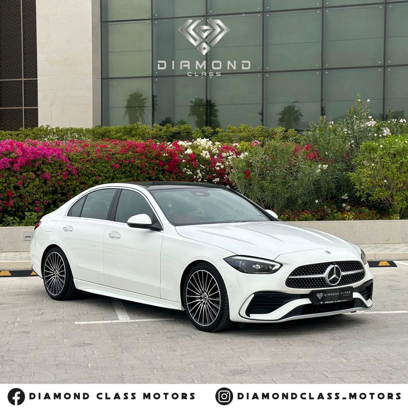 Mercedes-Benz C 200 Mercedes C200 AMG Panoramic  Full Option  GCC 2023 5 years Warranty