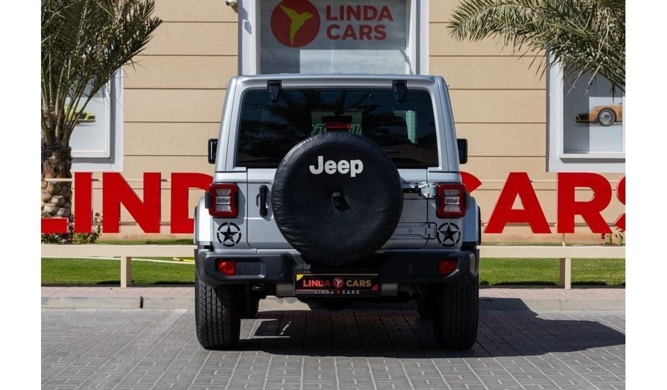 جيب رانجلر Sahara 3.6L A/T (5 Seater) Jeep Wrangler Sahara 2022 GCC under Agency Warranty with Flexible Down-Pa