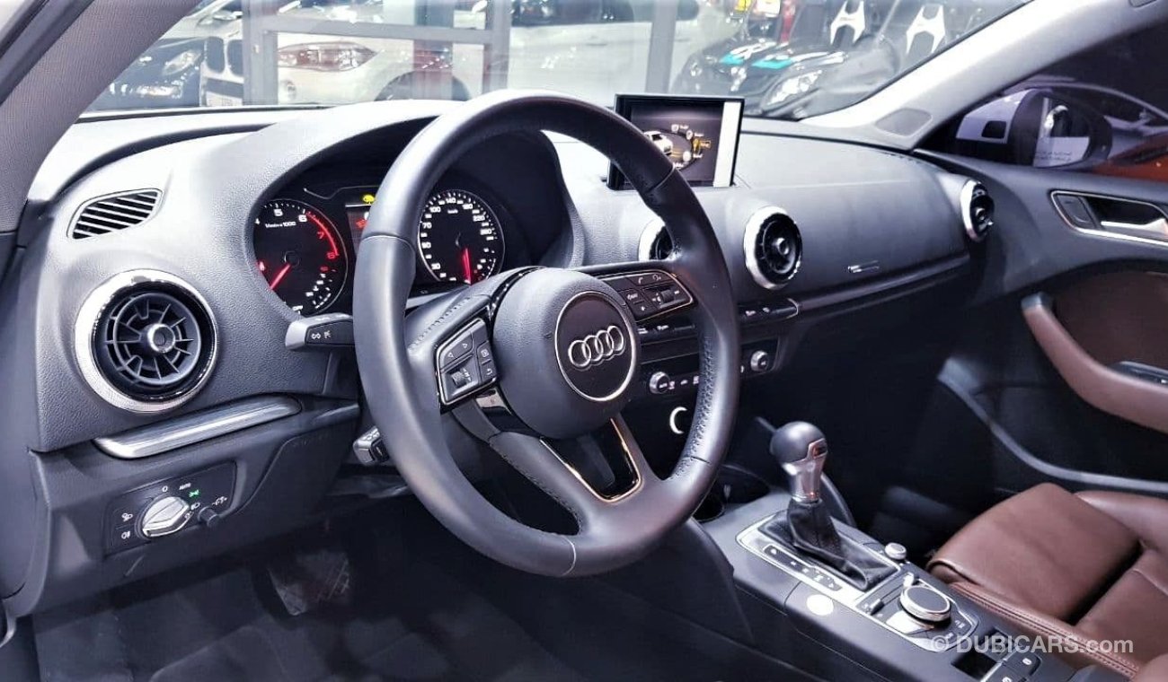 أودي A3 AUDI A3 2018 MODEL GCC CAR IN PERFECT CONDITION WITH A VERY LOW MILEAGE ONLY 27000 KM