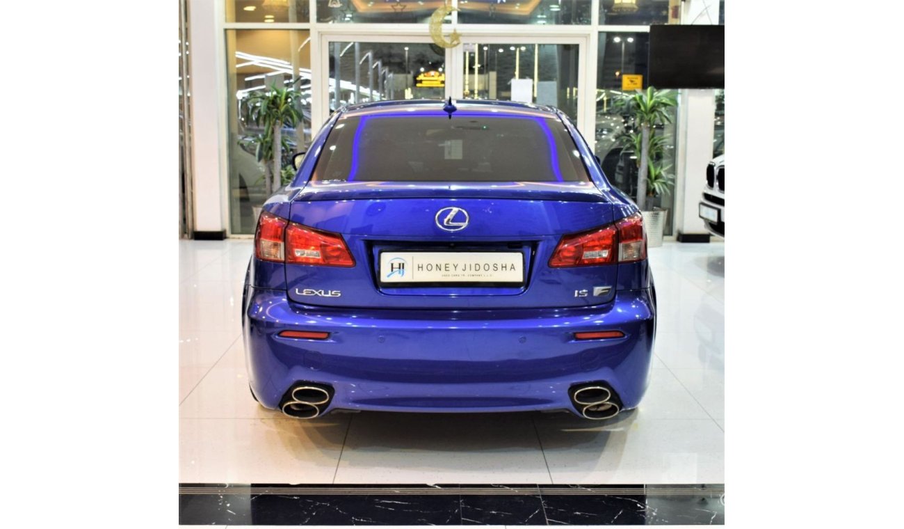 لكزس IS-F VERY RARE CAR in the MARKET! EXCELLENT DEAL for our Lexus iS F-Sport 2011 Model!! in Blue Color! GCC