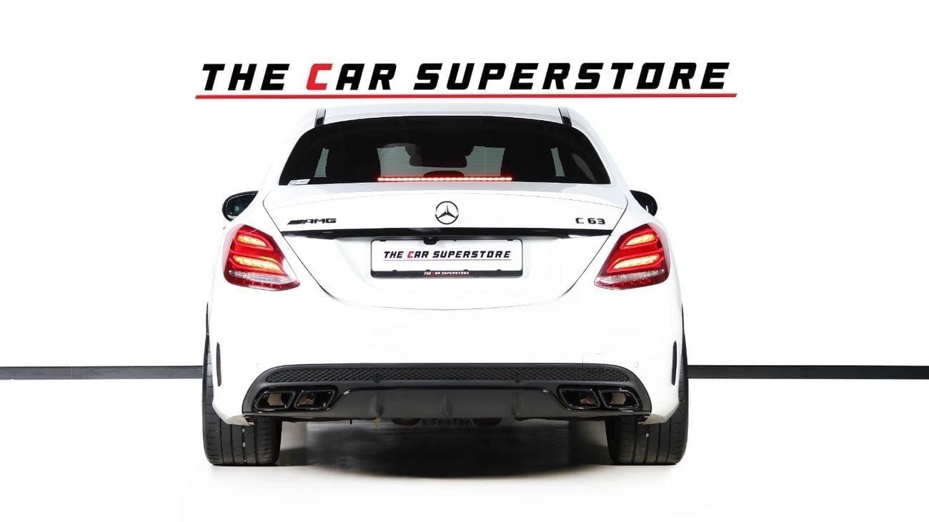 Mercedes-Benz C 63 AMG Std 4.0L Sedan 2017-MERCEDES BENZ C63 AMG-FULL SERVICE HISTORY-IMMACULATE CAR