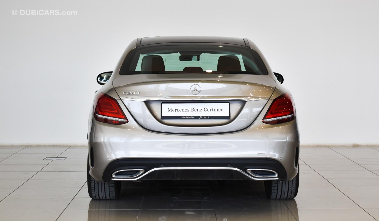 مرسيدس بنز C200 SALOON / Reference: VSB ***** Certified Pre-Owned