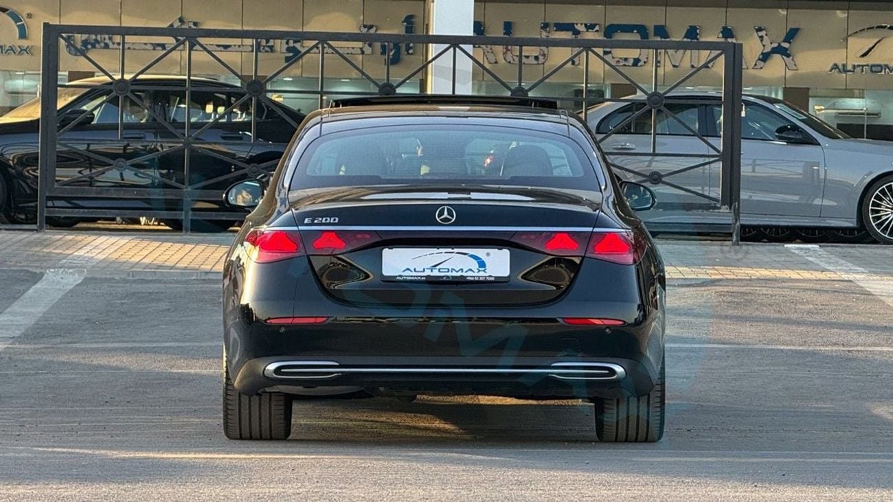 Mercedes Benz E200 Exclusive EQ Boost 2.0L RWD GCC 2026 With 2 Years Unlimited Mileage Warranty @Official Dealer