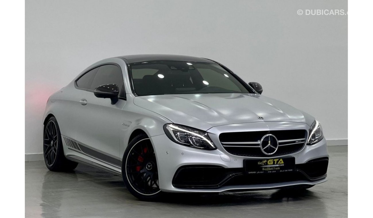 مرسيدس بنز C 63 كوبيه 2018 Mercedes C 63S, Full Service History, Warranty, GCC