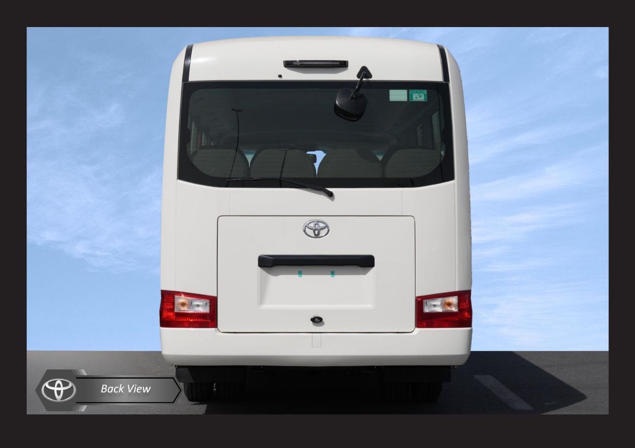 تويوتا كوستر TOYOTA COASTER 2.7L 23-STR H/R MID M/T PTR 2025 Export Only