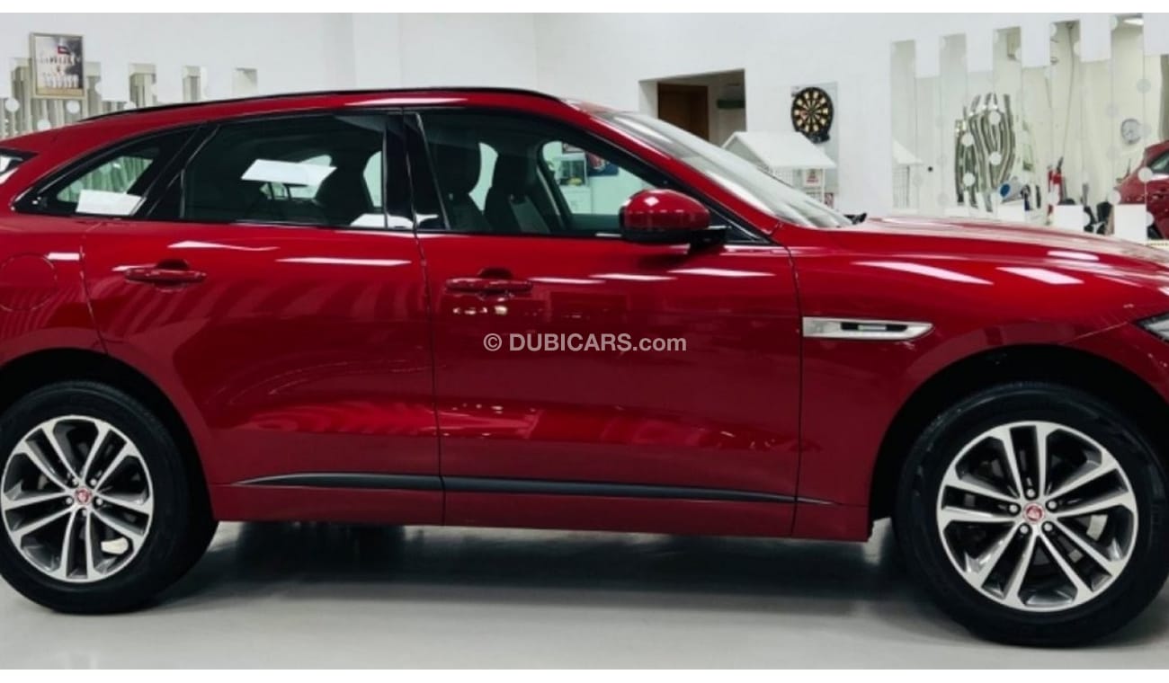 Jaguar F Pace R-Sport GCC .. Warranty .. FSH .. Original Paint .. Perfect Condition
