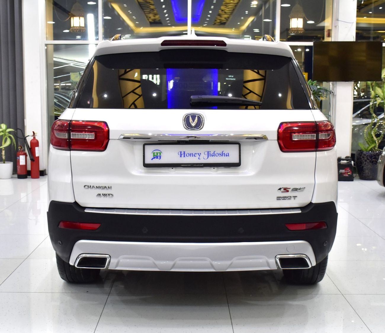 تشنجان CS95 EXCELLENT DEAL for our Changan CS95 360T 4WD ( 2019 Model ) in White Color GCC Specs