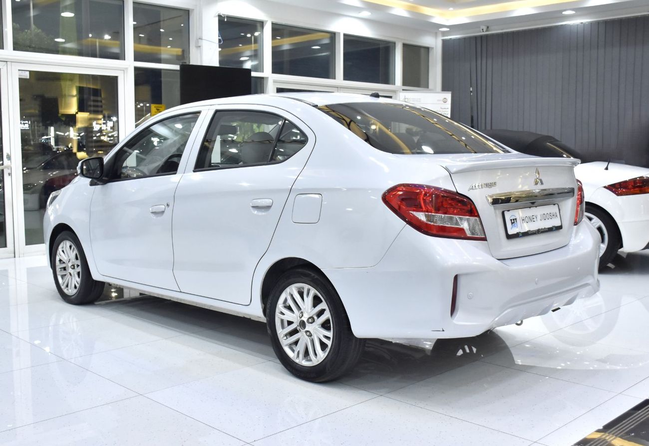 Mitsubishi Attrage EXCELLENT DEAL for our Mitsubishi Attrage ( 2021 Model ) in White Color GCC Specs