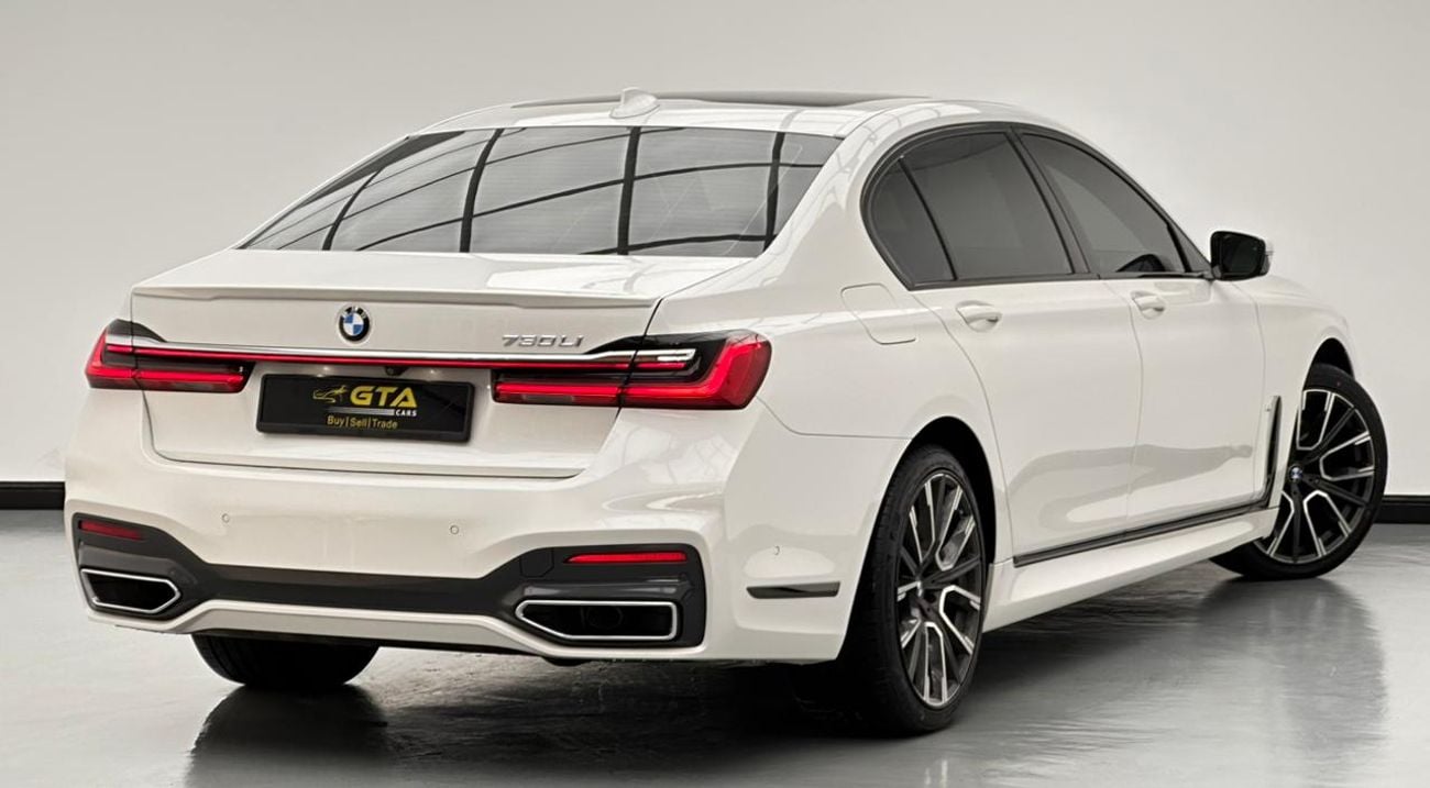 بي أم دبليو 730Li 2021 BMW 730Li M-Sport M-Kit, 1 Year Warranty Unlimited Km, Full Service History, GCC