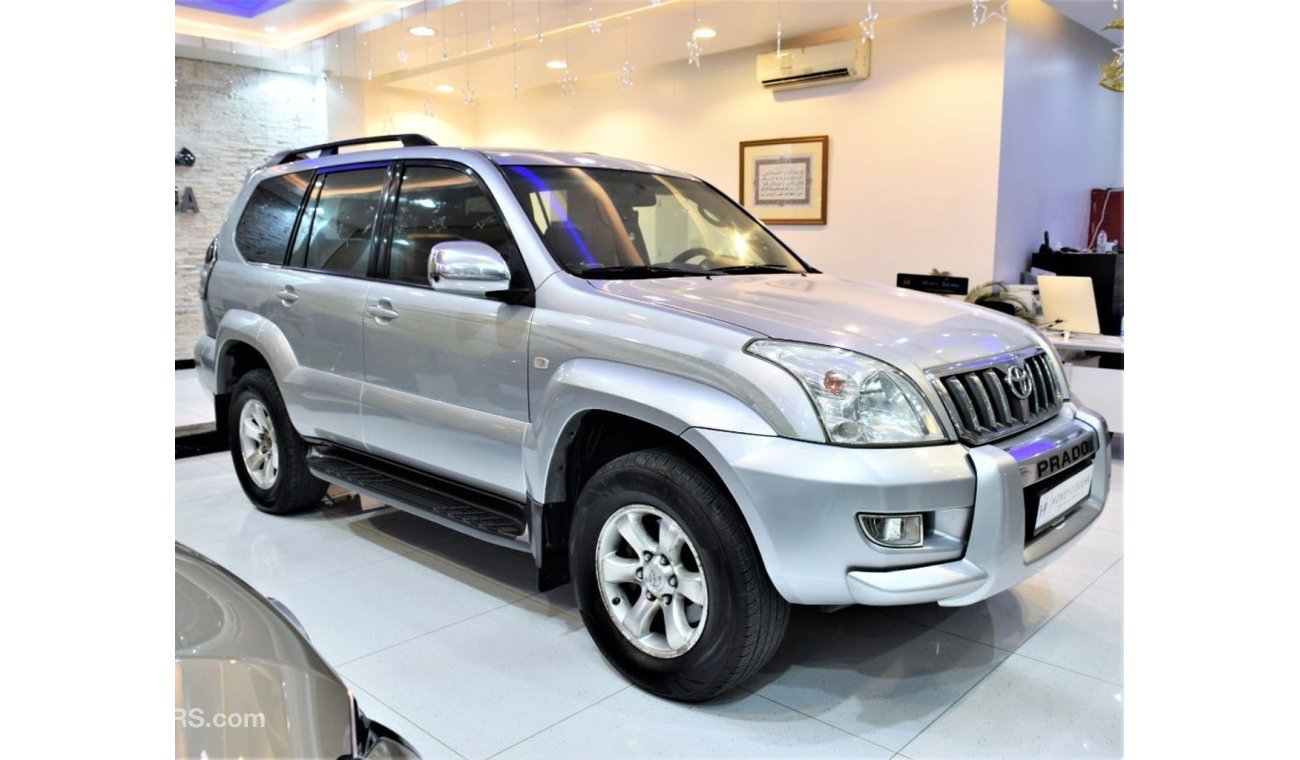 تويوتا برادو ORIGINAL PAINT ( صبغ وكاله ) Toyota Prado VX 2006 Model!! in Silver Color! GCC Specs