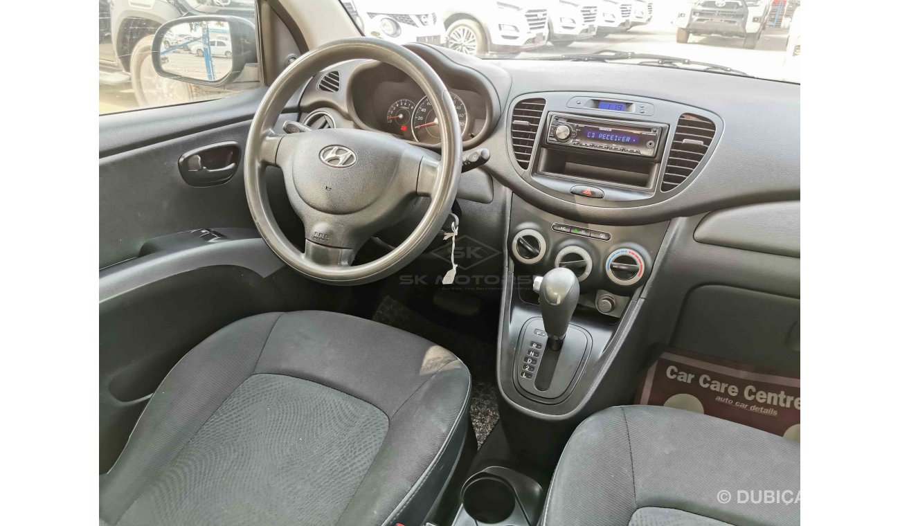 هيونداي i10 1.2L 4CY Petrol, 13" Tyre, Xenon Headlights, Front A/C, Fabric Seats, Power Steering (LOT # 657)