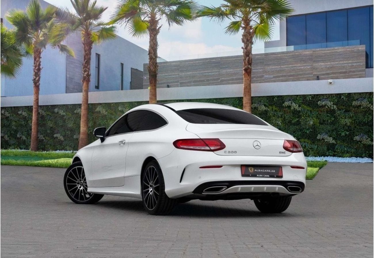 مرسيدس بنز C 200 Std | 2,056 P.M  | 0% Downpayment | Well Maintained!