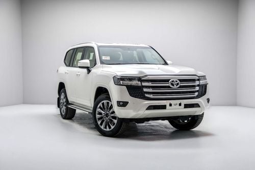 Toyota Land Cruiser GXR 4.0L - White Pearl Inside Beige | Export Only