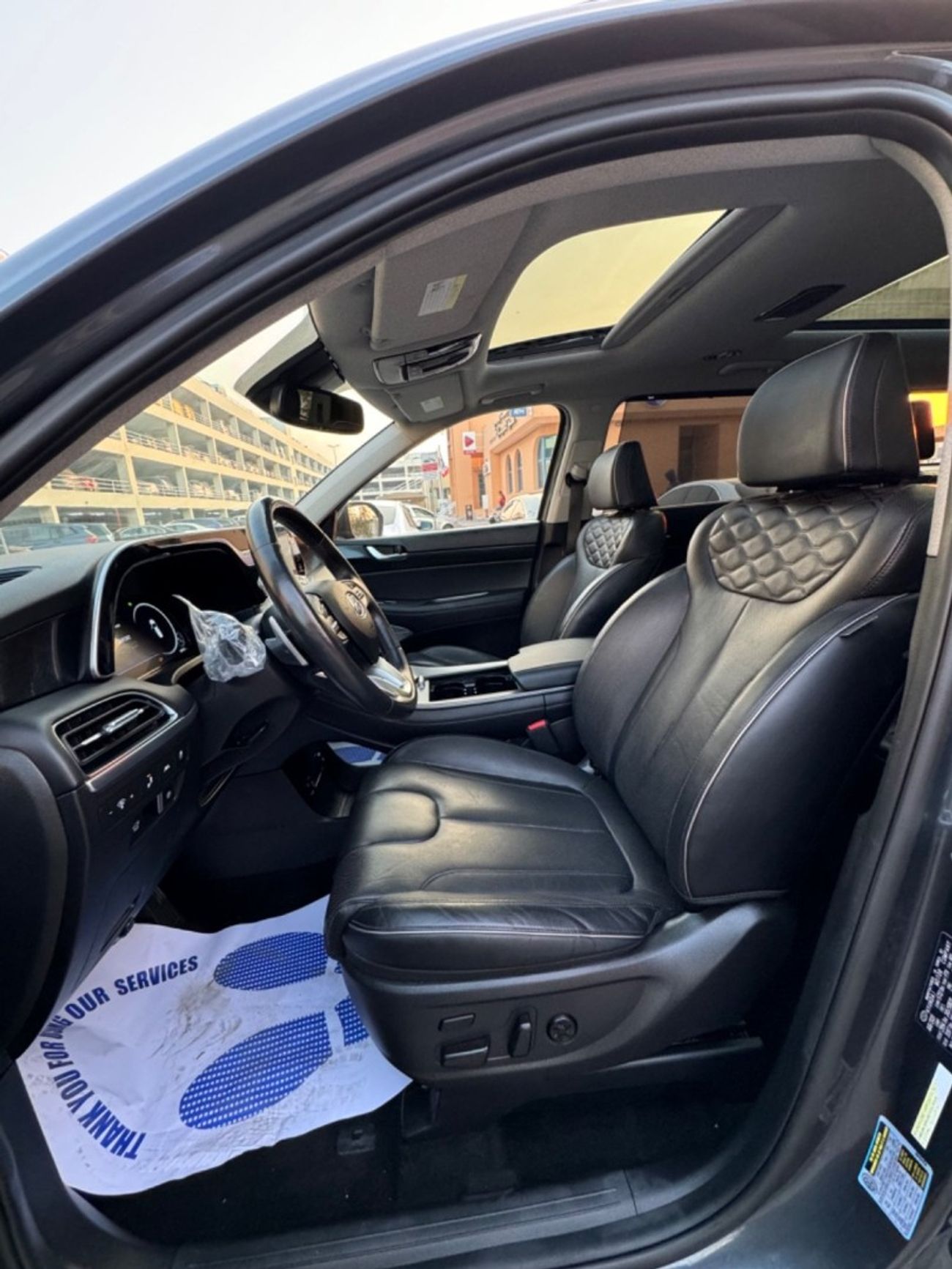 هيونداي باليساد Premium - Nappa 3.8L 2021 LIMITED PANORAMA CALLIGRAPHY 360 CAMERAS UAE PASS