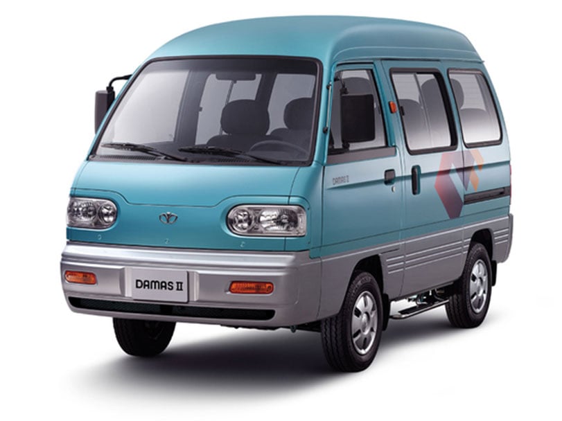 Daewoo Damas cover - Front Left Angled
