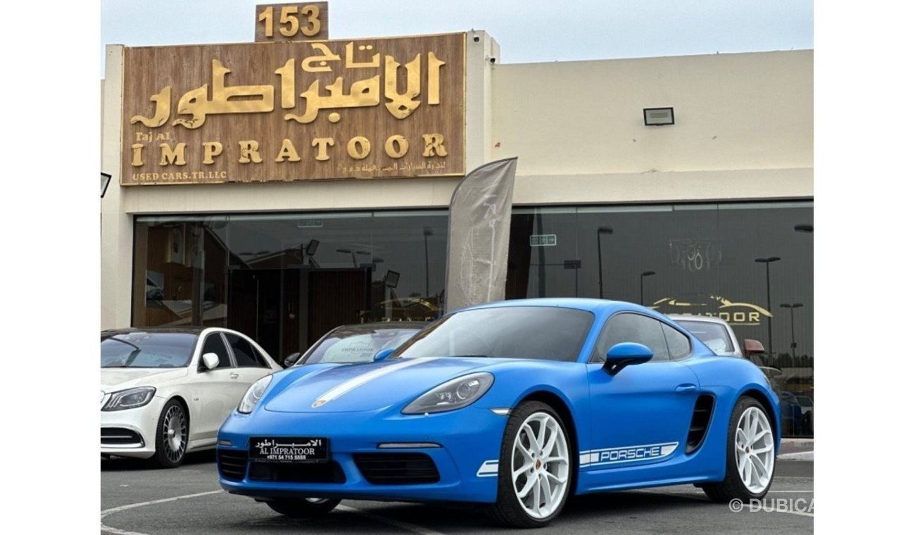 بورش كايمان 718 PORSCHE CAYMAN 718 2023 GCC