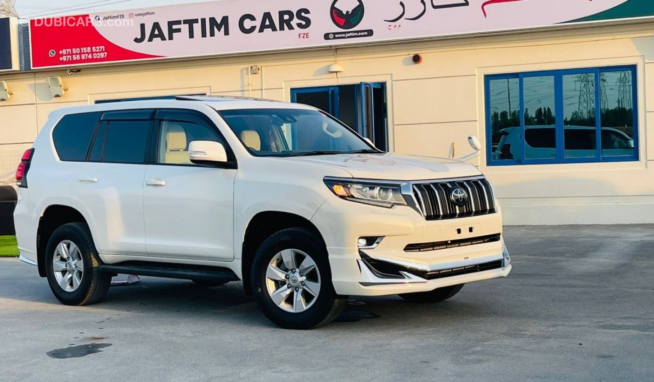 Toyota Prado 2018 Japan Imported- [Right-Hand Drive] Petrol 2.7CC Full-Option, Electric Seats, Radar, Sunroof.