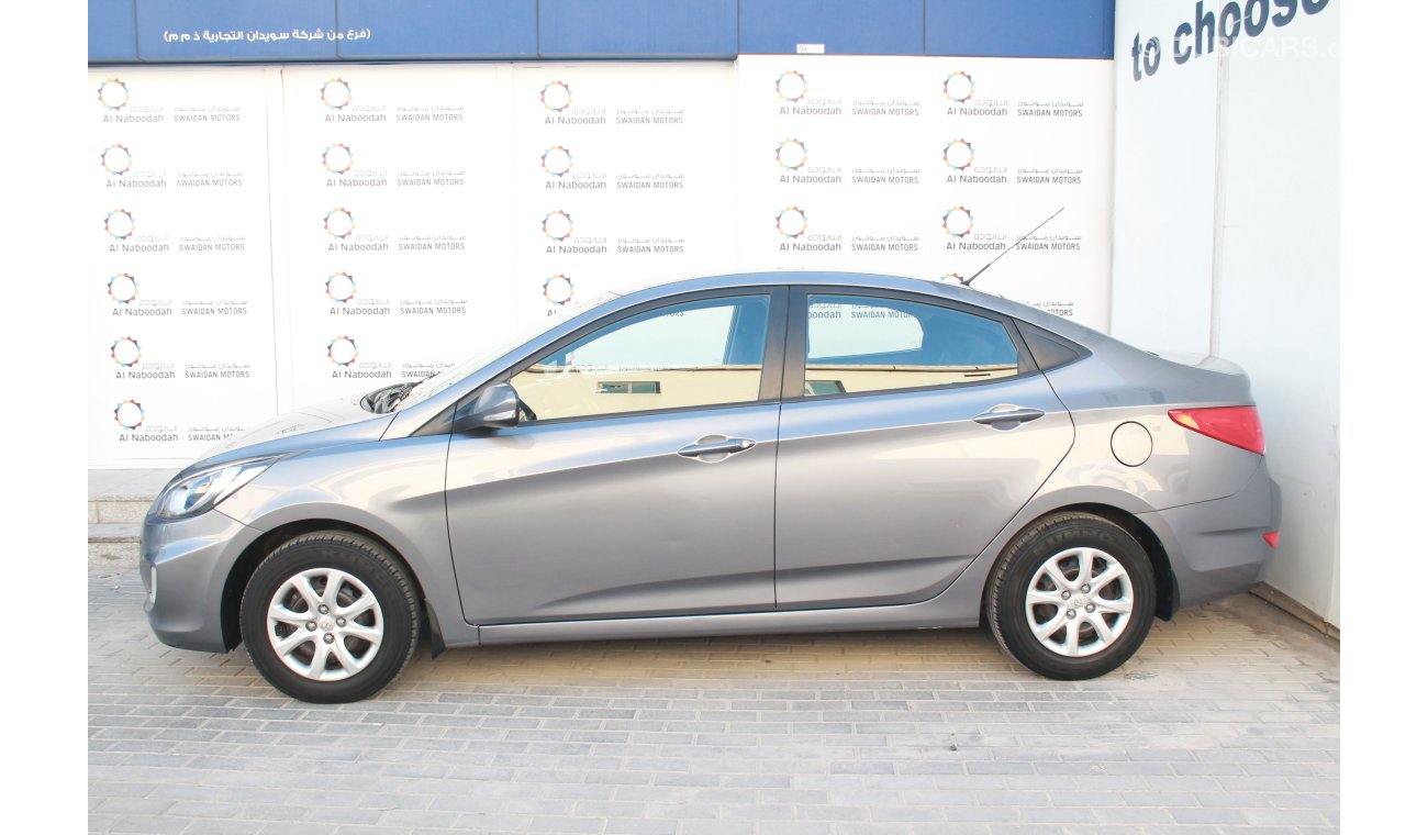 هيونداي أكسنت 1.4L 2015 MODEL WITH BLUETOOTH