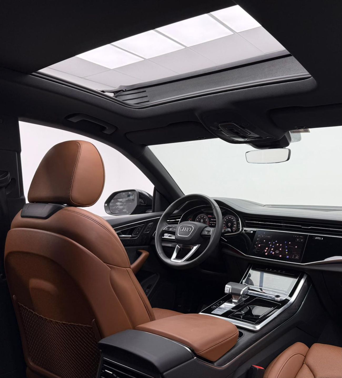 Audi Q8 55 TFSI quattro S-Line 3.0L (340 HP) 2021 Audi Q8 55 TFSI Quattro S-Line, Warranty, Full Audi Servic