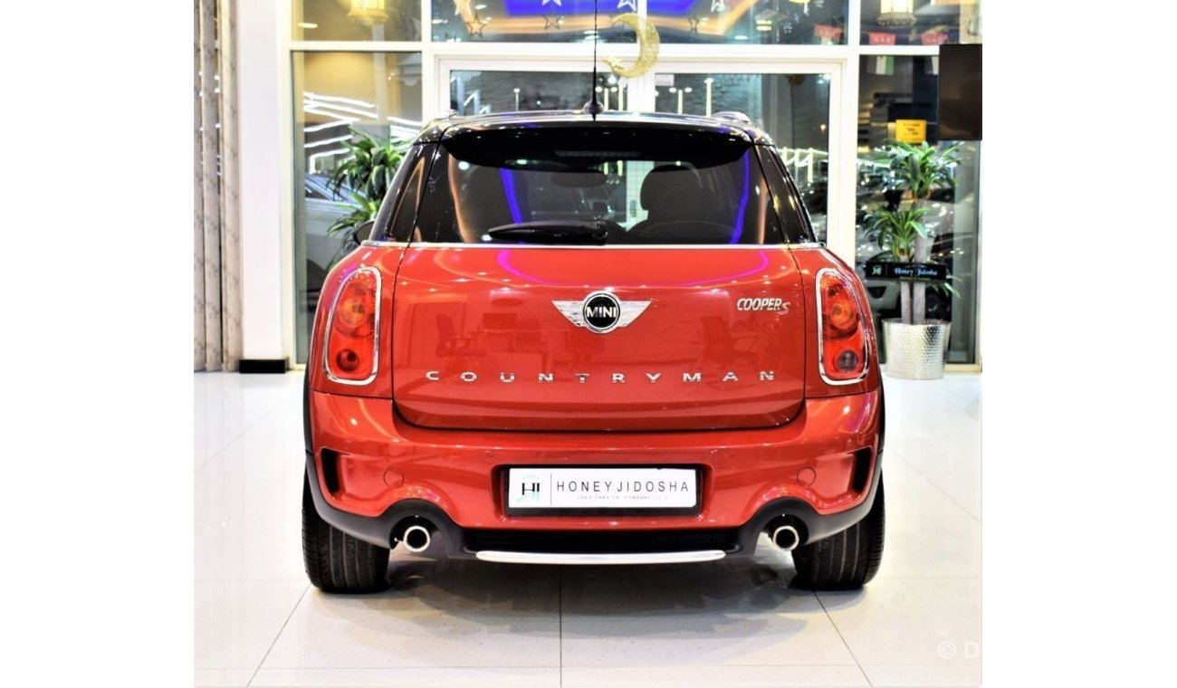 ميني كوبر إس كونتري مان ORIGINAL PAINT ( صبغ وكاله ) FULL SERVICE HISTORY ( Mini Countryman Cooper S ALL4 2015 G