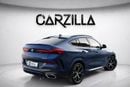 BMW X6 40i M Sport 3.0L  l AED 4,210 P.M l 0% Downpayment l 40i M-Sport l Agency Warranty & Se