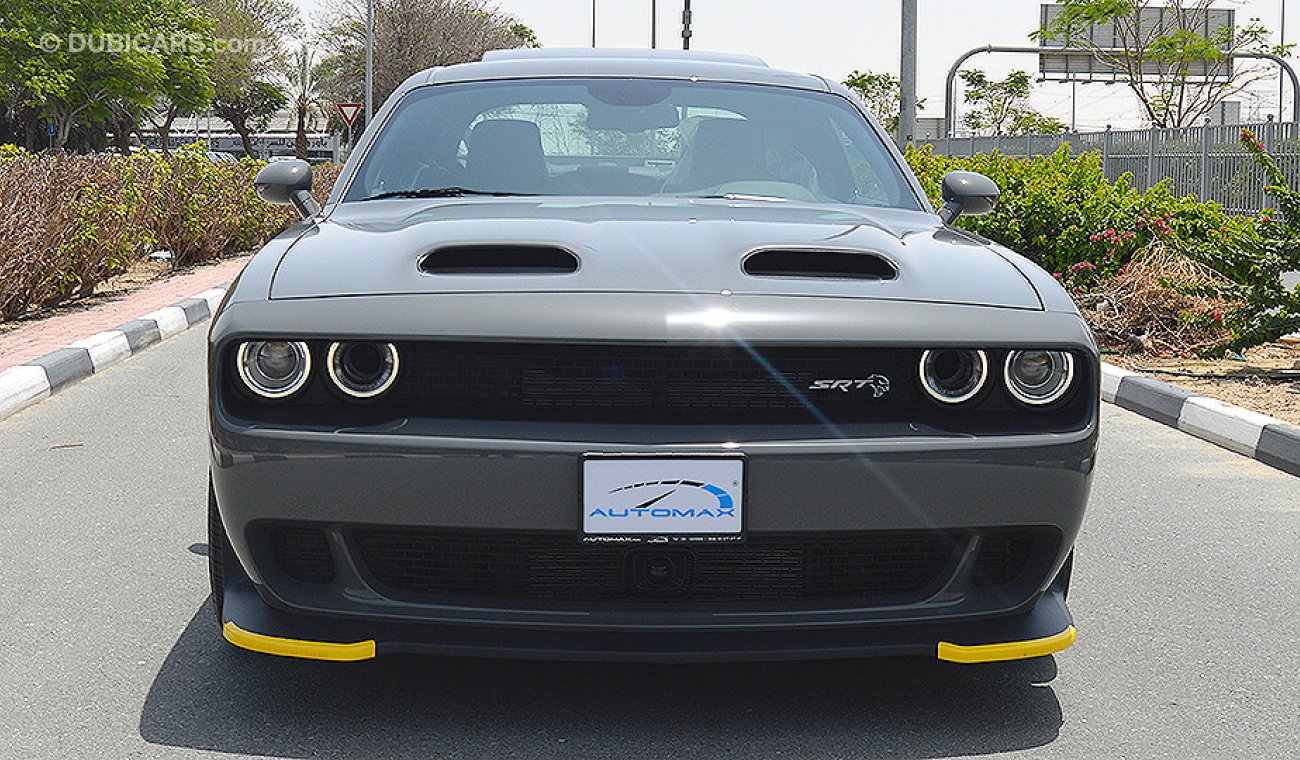 Dodge Challenger 2019 Hellcat, 6.2L V8 GCC, 717hp, 0km with 3 Years or 100,000km Warranty (SUMMER OFFER)