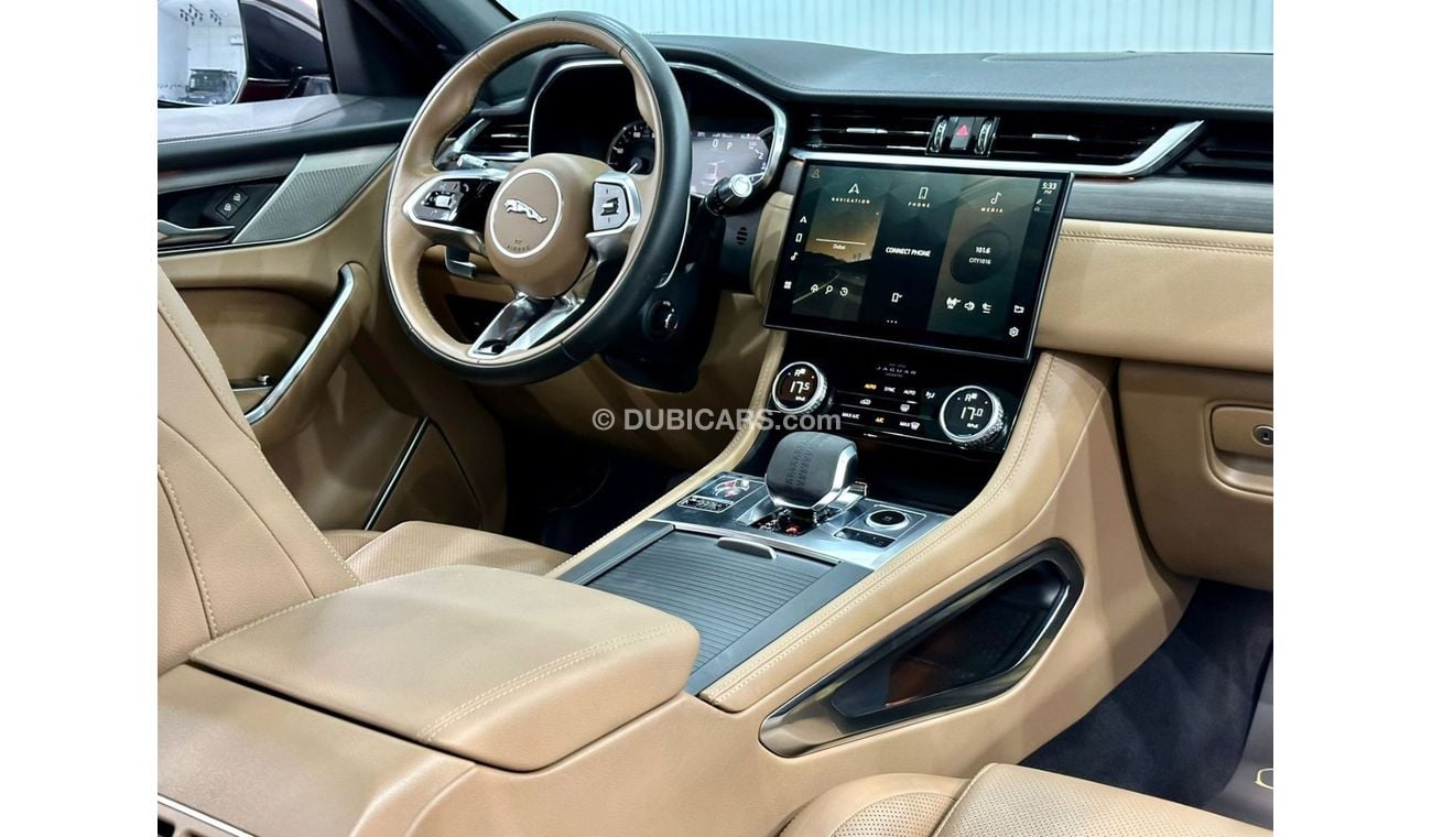 جاكوار F بيس 2021 Jaguar F-Pace S P250, February 2026 Jaguar Warranty, 2025 Jaguar Service Pack, Low Kms, GCC