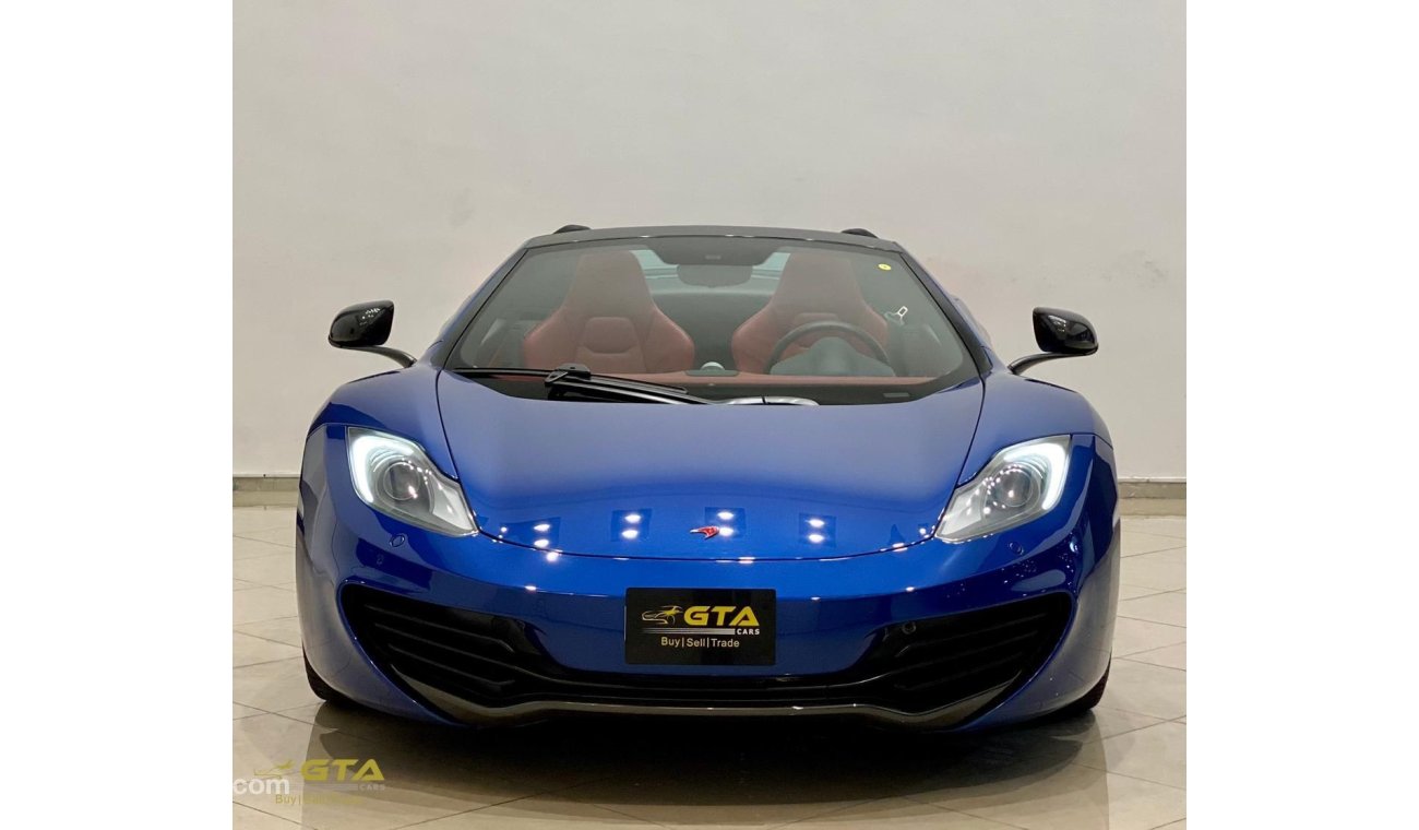 McLaren MP4 12C SPOTLESS 2014 McLaren MP4-12C Spider, Full Service History, Warranty GCC Carbon Fiber