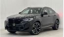 BMW X4 2022 BMW X4M Competition, March 2027 BMW Warranty + Service Pack, Full Options, Low Kms, GCC