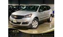 Chevrolet Traverse LS, Warranty, Service History, GCC