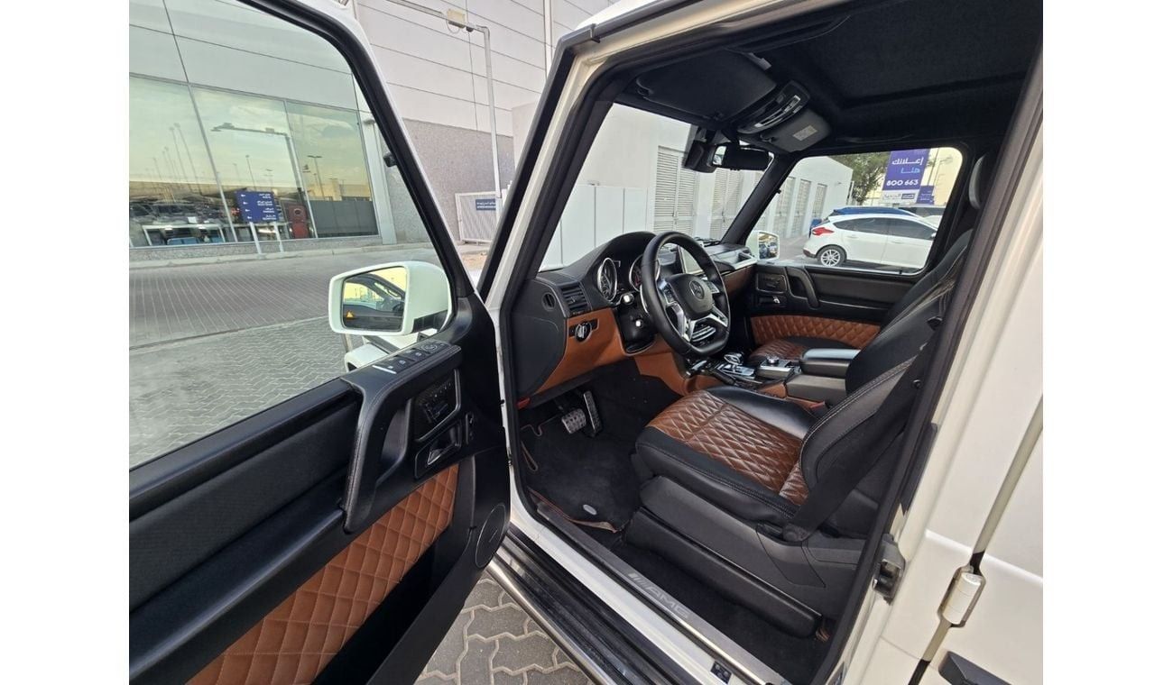 Mercedes-Benz G 63 AMG Std 5.5L MERCEDES G-63 AMG 2016 GCC ORGINAL PAINT // ACCIDENT FREE // PERFECT CONDITION
