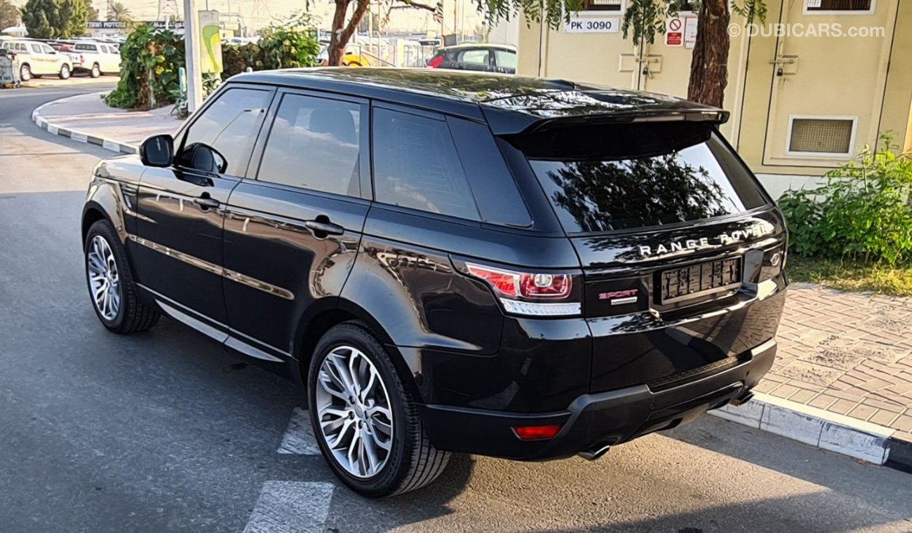 لاند روفر رانج روفر سبورت سوبرتشارج Range Rover Sport Supercharged Dynamic V8 2014 Full Service History GCC