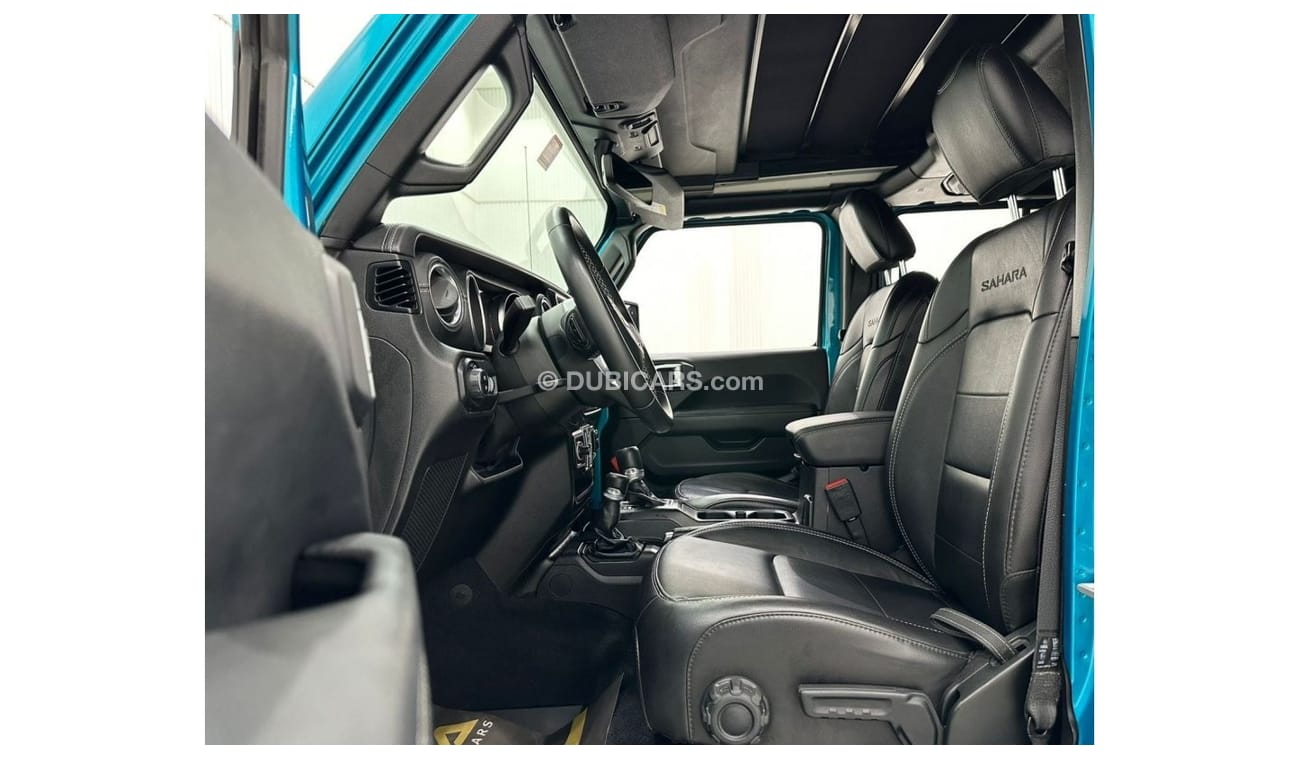 جيب رانجلر 2020 Jeep Wrangler Unlimited Sahara, October 2025 Jeep Warranty, April 2024 Jeep Service Pack, GCC