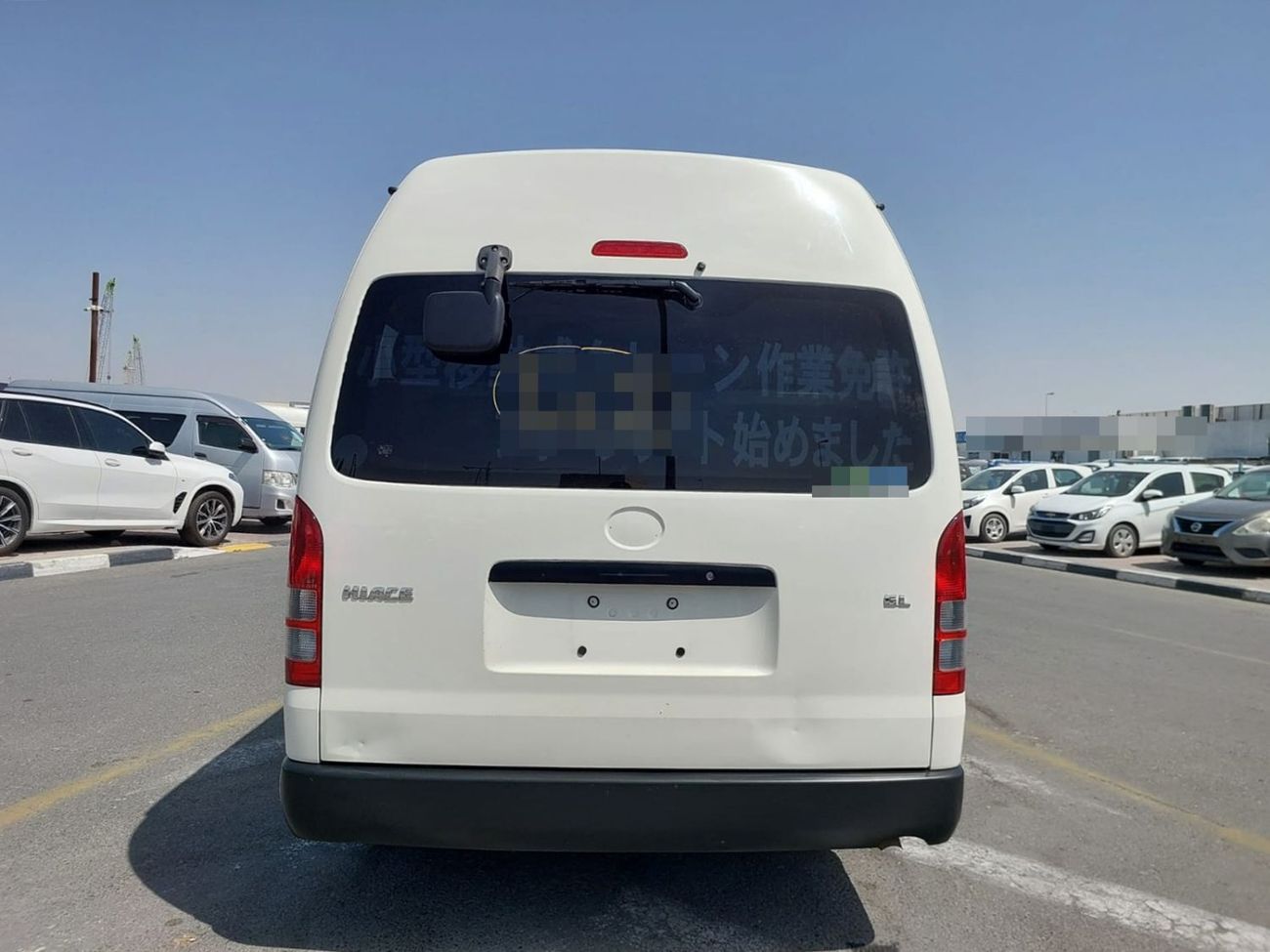 Toyota Hiace TOYOTA HIACE COMMUTER VAN RHD 2019 MODEL 2.7 L PETROL AUTOMATIC(PM06241)