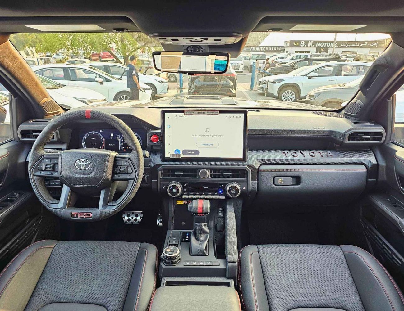 تويوتا تاكوما TRD PRO HYBRID iFORCE MAX/2.4L PETROL/14" HD TUCHSCREEN/SUNROOF/ (CODE# TTCPHV)