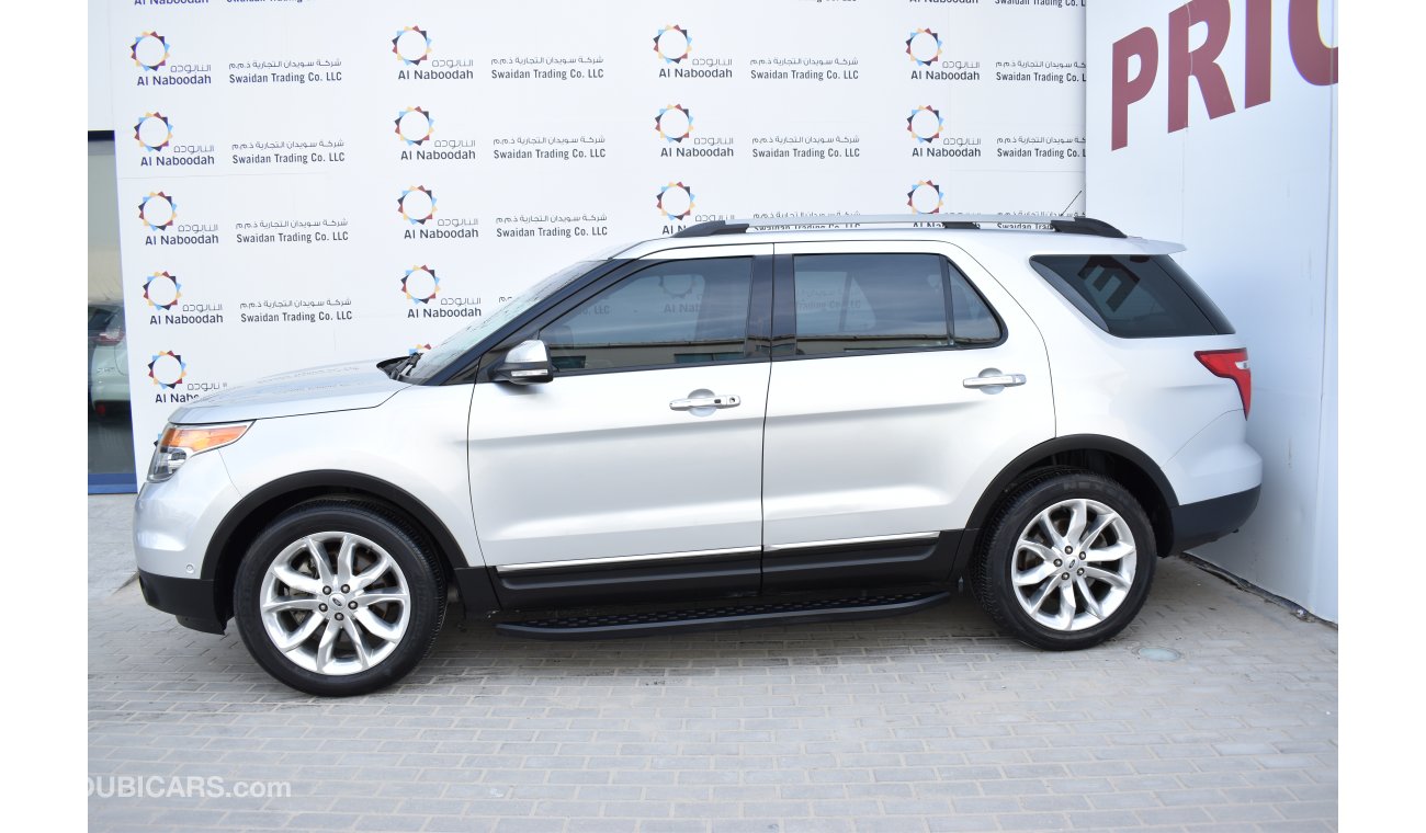 فورد إكسبلورر LIMITED 3.5L V6 AWD 2015 GCC WITH SERVICE PLAN UP TO 2021 OR 100000 KM AND FREE INSURANCE