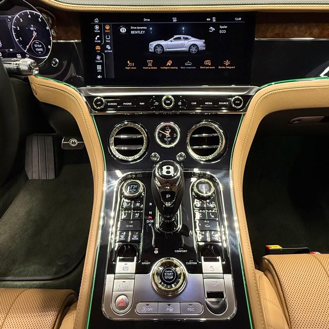 Bentley Continental GT W12 4.0T V8 | GCC Specs | Full Service History | Under Dealer Warranty
