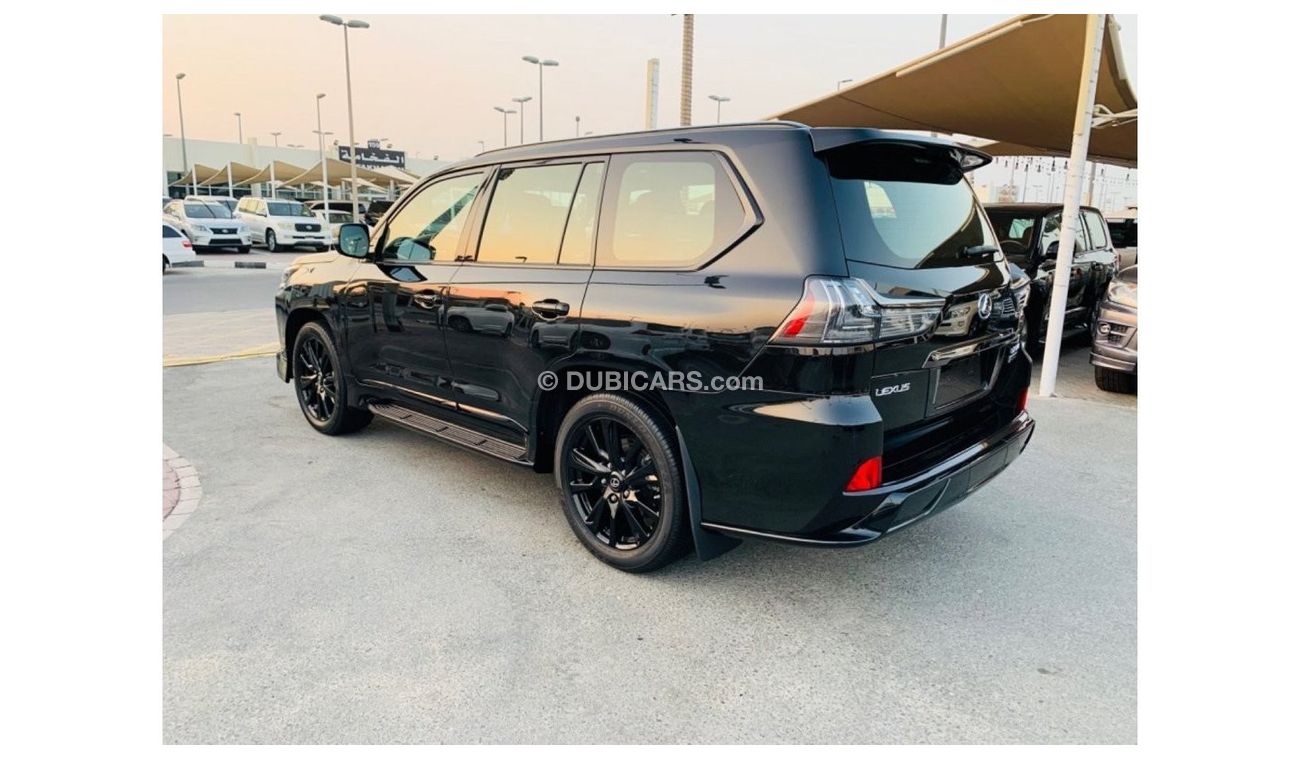 لكزس LX 570 سيجناتشر بلاك نسخة