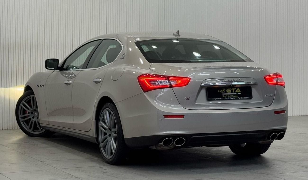 مازيراتي جيبلي S Q4 3.0L (410 HP) 2016 Maserati Ghibli S Q4, Full Service History, Carbon Fiber Package, Excellent