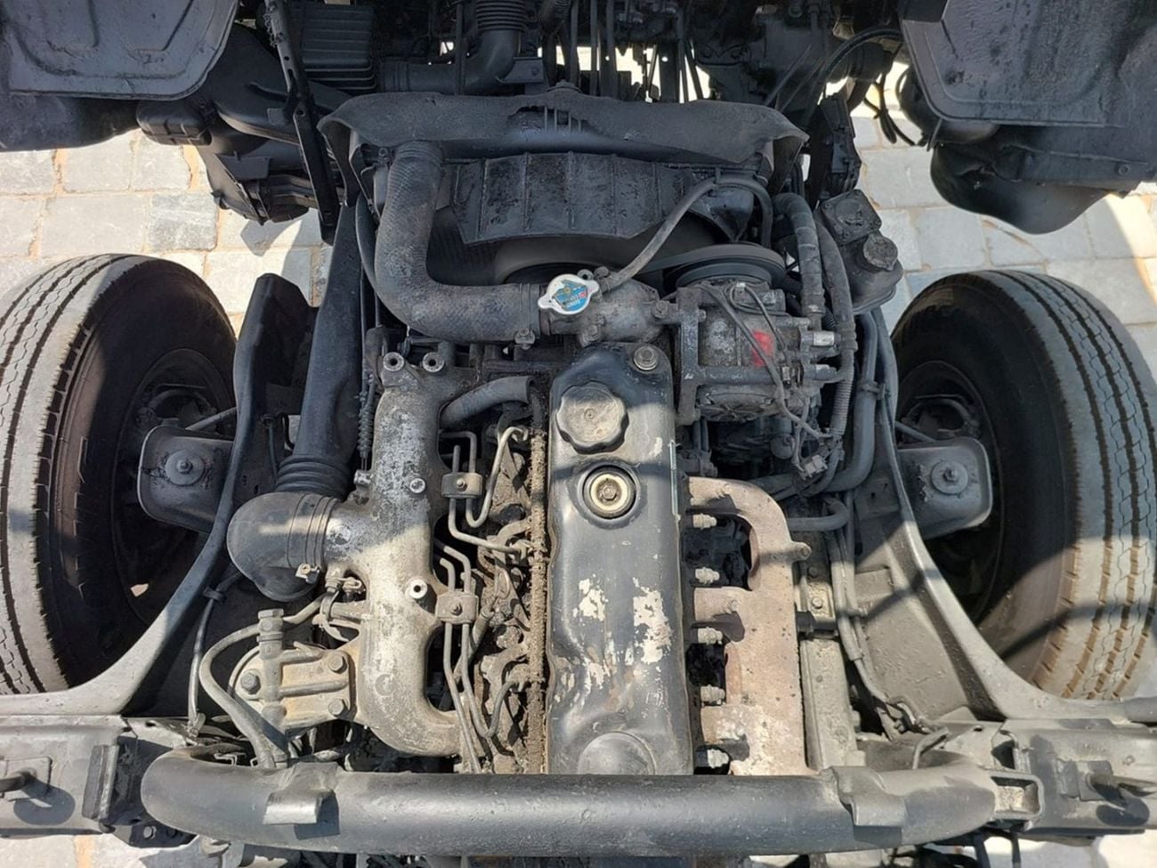 ميتسوبيشي كانتر فان 1994 MITSUBISHI CANTER DUMPER RHD DIESEL MANUAL(PM01153)
