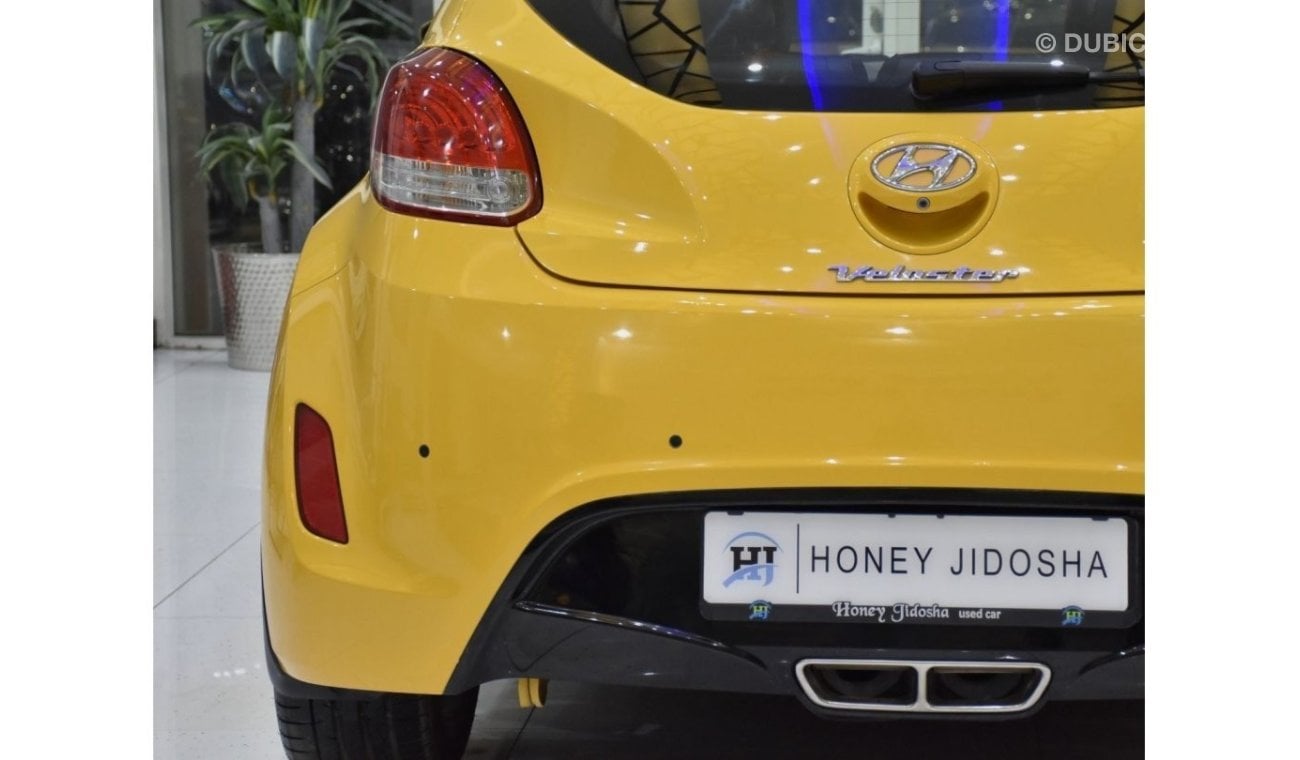 هيونداي فيلوستر EXCELLENT DEAL for our Hyundai Veloster ( 2015 Model ) in Yellow Color GCC Specs