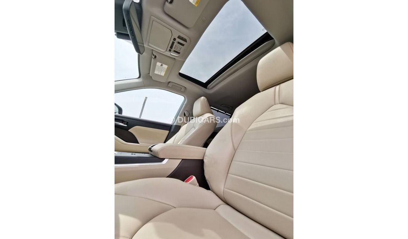 تويوتا هايلاندر Toyota Highlander XLE ( Hybrid  ) - 2021 - Dark Brown