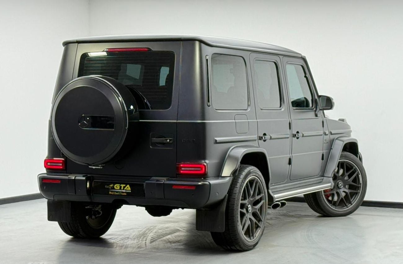 Mercedes Benz G63 AMG 4MATIC SUV 2022 Mercedes-AMG G63 ,Gargash Warranty+Service Contract+Full Service History ,GCC