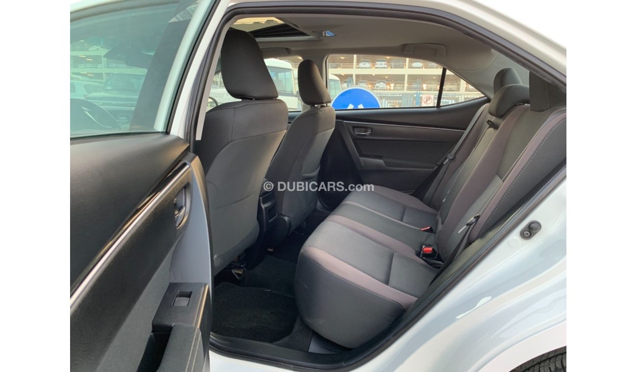 Toyota Corolla XLI FULL OPTION 1.8L V4 2018 AMERICAN SPECIFICATION